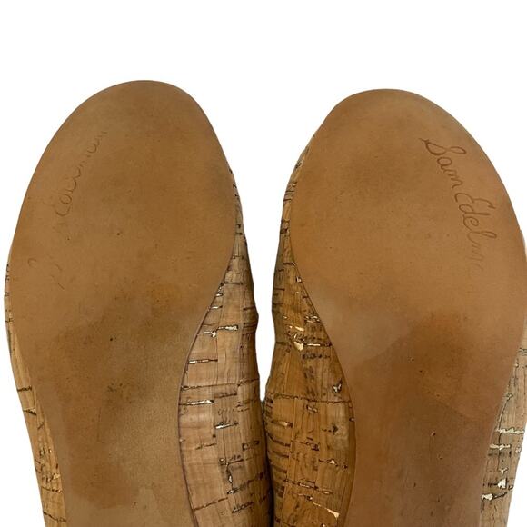 Sam Edelman Augusta Cork Ballet Flats - Picture 9 of 10